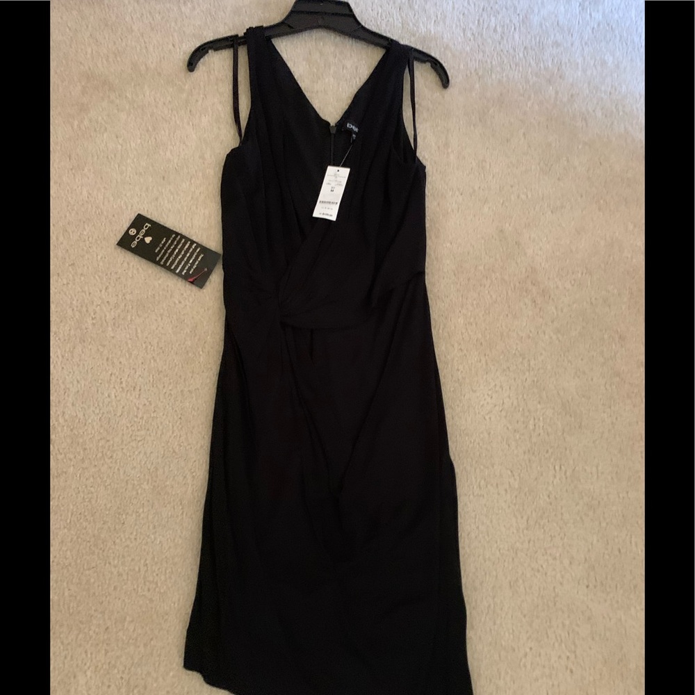 NWT Bebe asymmetrical sleeveless tank dress Sz M